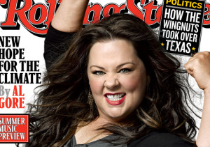 Melissa McCarthy on the cover of Rolling Stone Magazine