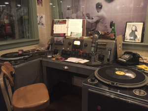 Original radio studio of WHBQ that first played an Elvis record