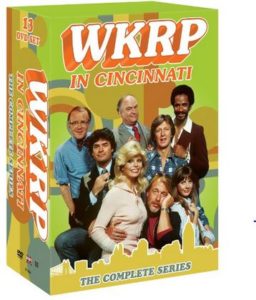cover of the WKRP box set featuring the entire cast of the show