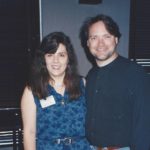 Me with John Berry - thirty-something, bearded singer who had a couple of hits