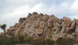 weird pile of rocks looks like it was placed there by man, not nature