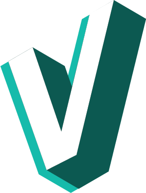 The V logo for Voices London, our new venture.