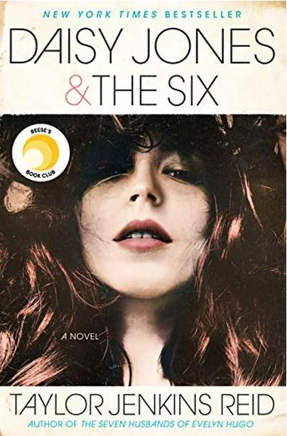 The original cover of Daisy Jones and the Six features a model. The new cover has Riley Keough on it. 