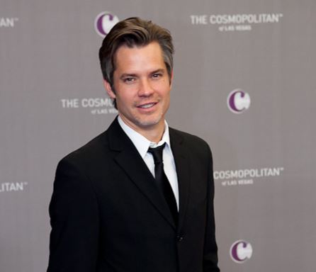 Timothy Olyphant at the opening of The Cosmopolitan in Las Vegas. 