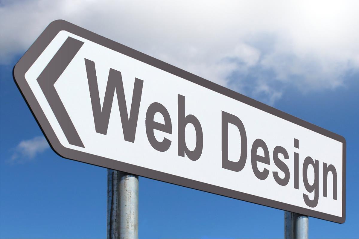 Street sign reads Web Design