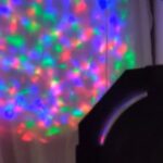 Film Vibe Floor Lamp with Replaceable Kaliedoscope Bulb