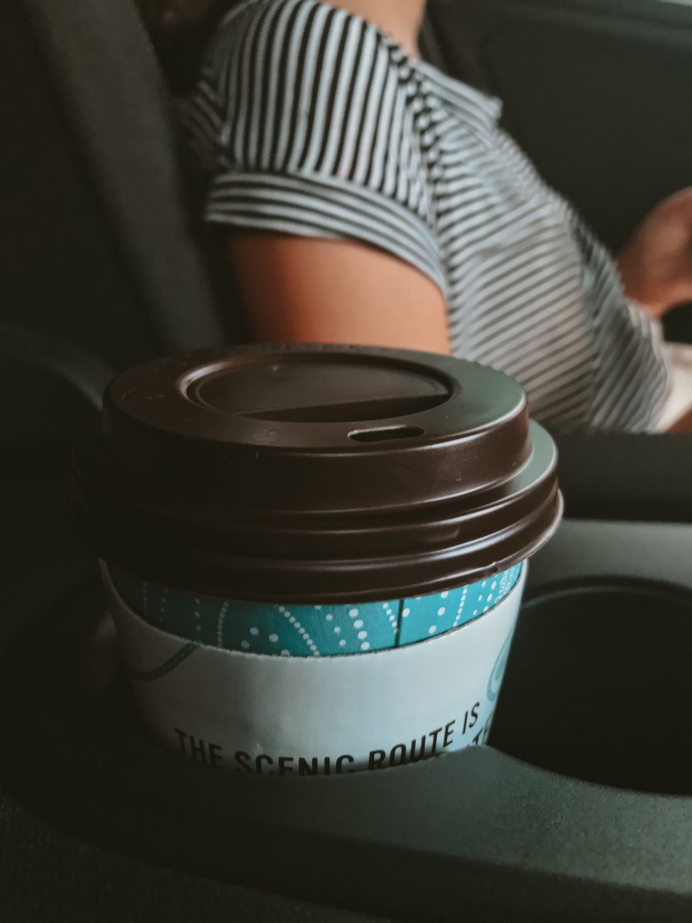 close up of a coffee cup